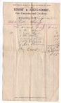 July 30, 1897 Grocery bill from Kirby & Diefendorf